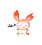 Rabbit with heart（個別スタンプ：20）