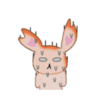 Rabbit with heart（個別スタンプ：33）