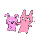 Rabbit with his friends（個別スタンプ：26）