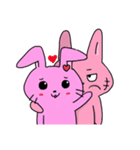 Rabbit with his friends（個別スタンプ：39）
