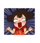 I am cheongsam girl（個別スタンプ：10）