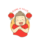 Hong the Happy Girl-Chinese New Year Ed.（個別スタンプ：8）