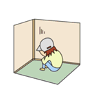 ネズミ帽の子供（個別スタンプ：35）