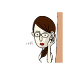 働く女は美しい（個別スタンプ：30）