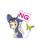 ねずみ娘（個別スタンプ：2）