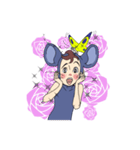 ねずみ娘（個別スタンプ：5）