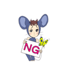 ねずみ娘（個別スタンプ：13）