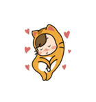 Witty cat Miyaoong（個別スタンプ：1）