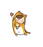 Witty cat Miyaoong（個別スタンプ：3）