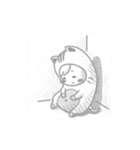 Witty cat Miyaoong（個別スタンプ：6）