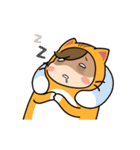 Witty cat Miyaoong（個別スタンプ：9）