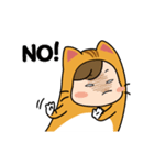 Witty cat Miyaoong（個別スタンプ：11）
