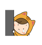 Witty cat Miyaoong（個別スタンプ：16）