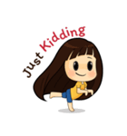 DeDe Girl（個別スタンプ：18）