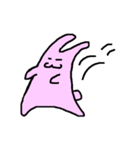 無愛想なうさぎ（個別スタンプ：22）