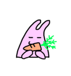 無愛想なうさぎ（個別スタンプ：39）