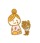 おだんごちゃん。（個別スタンプ：35）