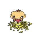 Mon And Babies（個別スタンプ：8）