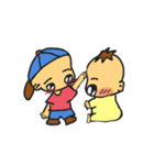 Mon And Babies（個別スタンプ：36）