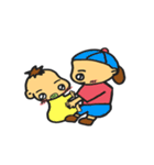 Mon And Babies（個別スタンプ：39）