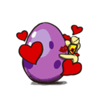 Dang Dang and Eggy's Friendship（個別スタンプ：9）