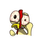 Dang Dang and Eggy's Friendship（個別スタンプ：25）