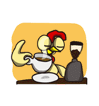 Dang Dang and Eggy's Friendship（個別スタンプ：40）