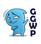 Gamers Blue（個別スタンプ：1）