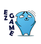 Gamers Blue（個別スタンプ：8）