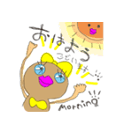 ぴーなつのおんなのこ ぴーなっちゃん（個別スタンプ：1）