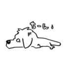 大きな白い犬（個別スタンプ：2）