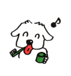 大きな白い犬（個別スタンプ：6）