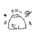 大きな白い犬（個別スタンプ：14）