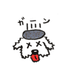 大きな白い犬（個別スタンプ：18）