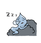 cute little drops of water（個別スタンプ：7）