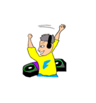 ヘッドライナー級DJ「FFS」（個別スタンプ：12）
