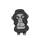 ゴリラ三兄弟（個別スタンプ：2）