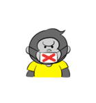 ゴリラ三兄弟（個別スタンプ：7）