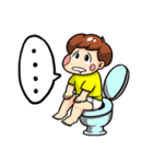ぷりぷり少年（個別スタンプ：6）