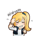 Amita and friends（個別スタンプ：8）