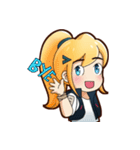 Amita and friends（個別スタンプ：17）