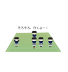 フラッグのお友達（個別スタンプ：14）