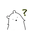 白くまさんと黒くまさん（個別スタンプ：5）