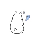 白くまさんと黒くまさん（個別スタンプ：15）