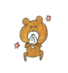無口なゆるゆるあにまる（個別スタンプ：8）