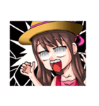 Naughty little plum（個別スタンプ：1）