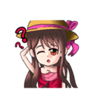 Naughty little plum（個別スタンプ：17）