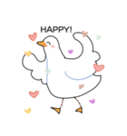 Candy Hearts Duck（個別スタンプ：10）