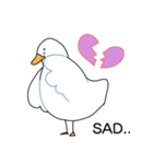 Candy Hearts Duck（個別スタンプ：16）