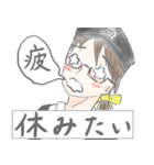 女性バス運転士スタンプ（個別スタンプ：5）